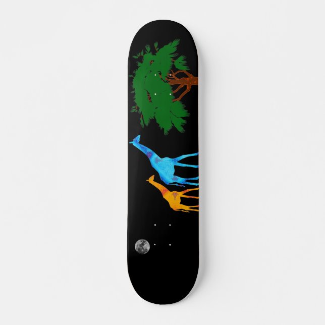 Giraffe Skateboard (Anverso )