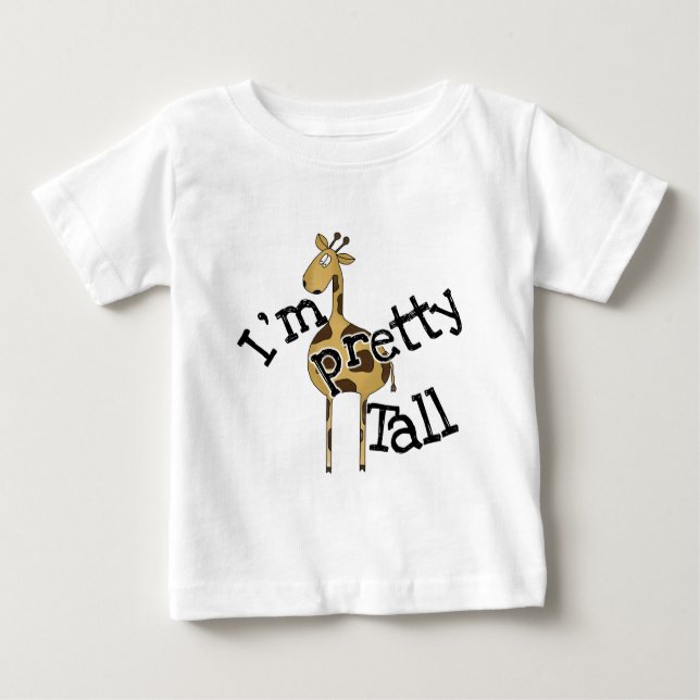 Giraffe Soy camisetas y regalos de Bonito (Anverso)