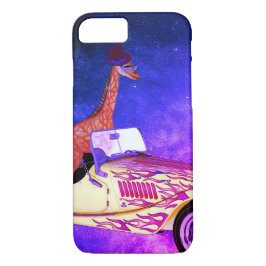 Giraffe Space Apple iPhone 7 Slim Maple Wood Funda