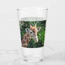 Giraffe - Vidrio para beber - Vidrio agitador