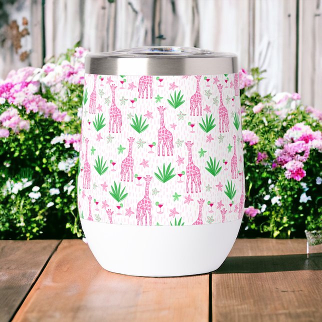 Giraffes Cosmopolitas Preppy rosa (Subido por el creador)