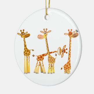 Giraffes personalizados: El ornamento de rebaño