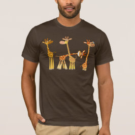 Giraffes personalizados: La camiseta de rebaño