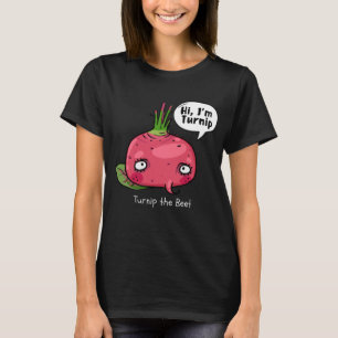 Girar la camiseta de remolacha