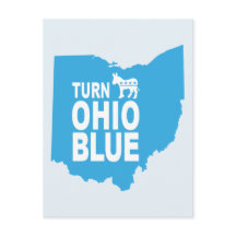 Girar la postal azul de Ohio | Estado de voto prog