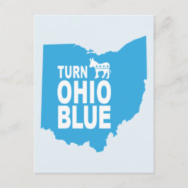 Girar la postal azul de Ohio | Estado de voto prog