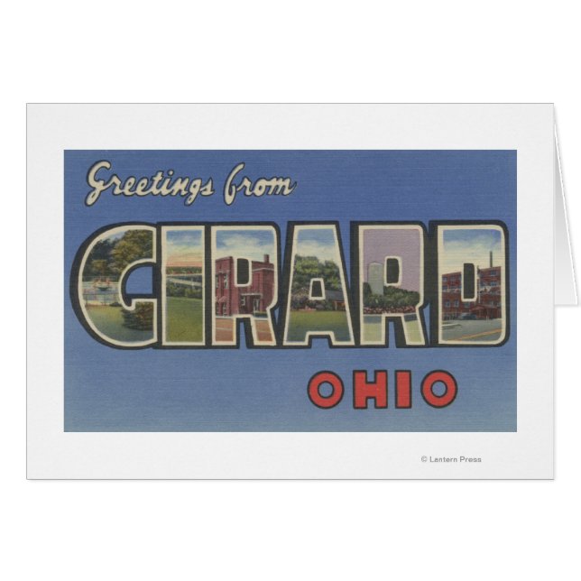 Girard, OhioGrandes Escenas de letrasGirard, OH (Anverso (Horizontal))