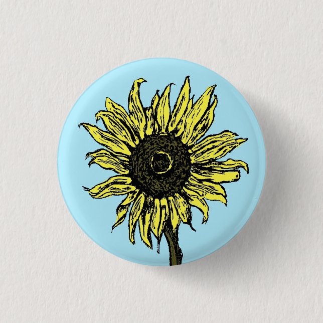 Girasol - botón (Anverso)