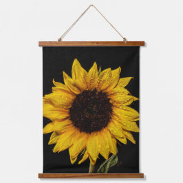 Girasol Con Agua Cae Tapices