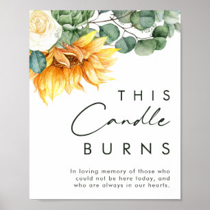 Girasol de Campo Audaz   Esta Vela Arde Señal