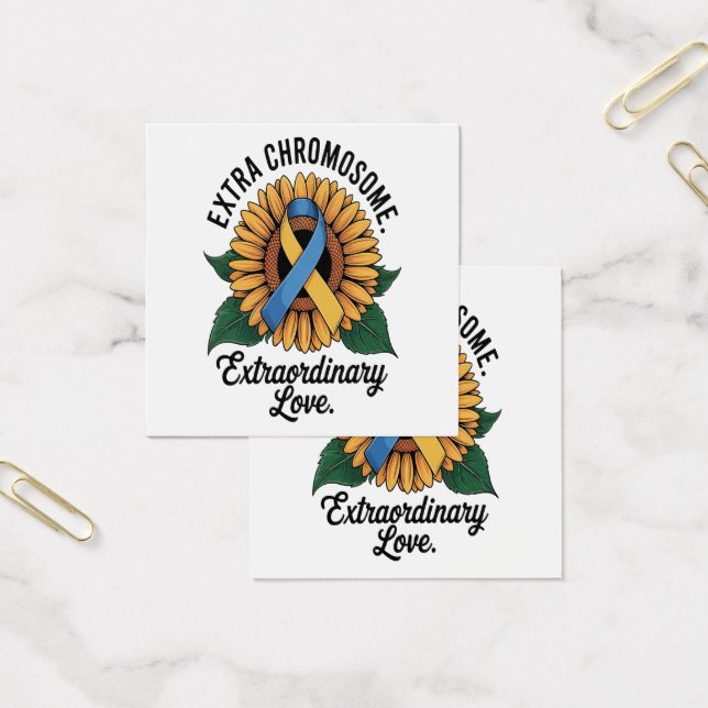 Girasol de Concientización sobre el Síndrome de Do (Oficina)