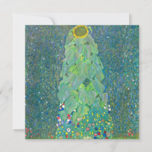 Girasol de Klimt, Flores Vintage Art Nouveau