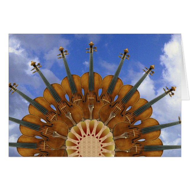 Girasol del violín (Anverso (Horizontal))