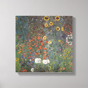 Girasol en el nouveau del arte de Gustavo Klimt
