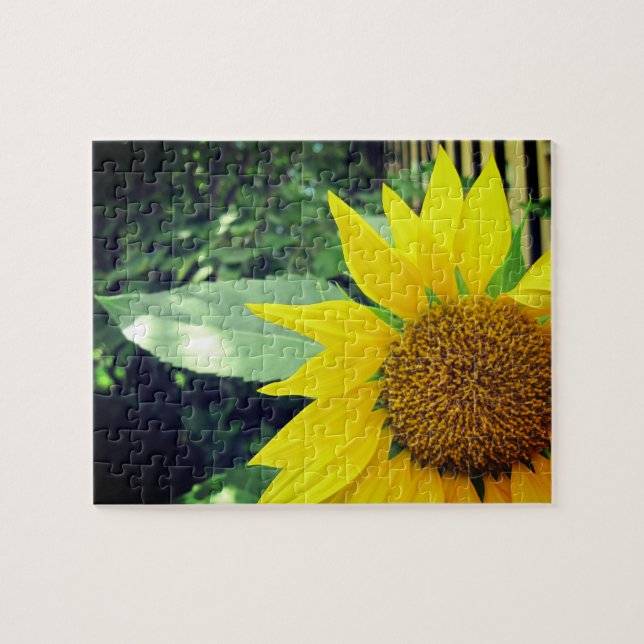 Girasol Esperanzador Rompecabezas Relajante de Aut (Horizontal)