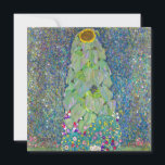 Girasol | Gustav Klimt | Tarjeta<br><div class="desc">Sunflower es una pintura de 1908 de Gustav Klimt.</div>