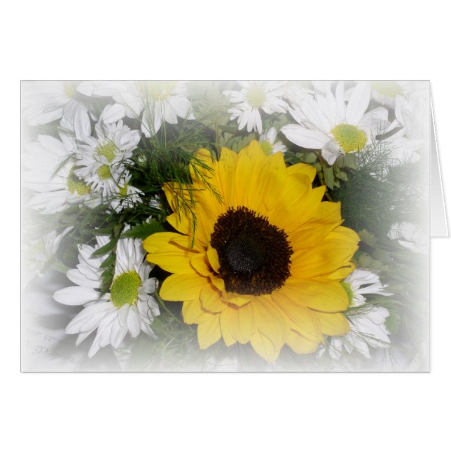 girasol y margaritas (Anverso (Horizontal))