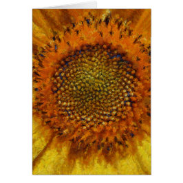 Girasol y semilla Cepillo negrita Pintar