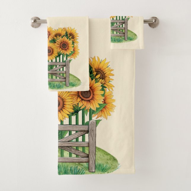 girasoles amarillos gigantes (In situ)