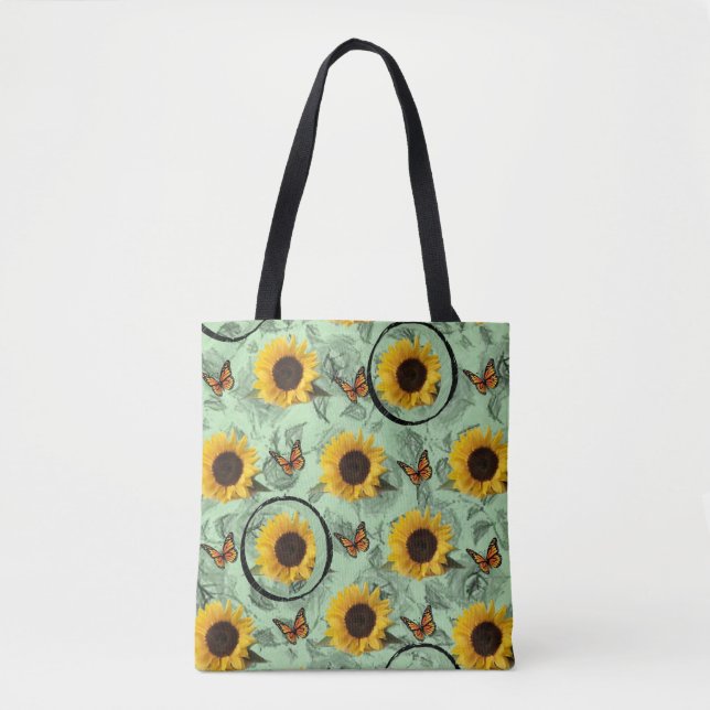 girasoles de la bolsa de tote (Anverso)