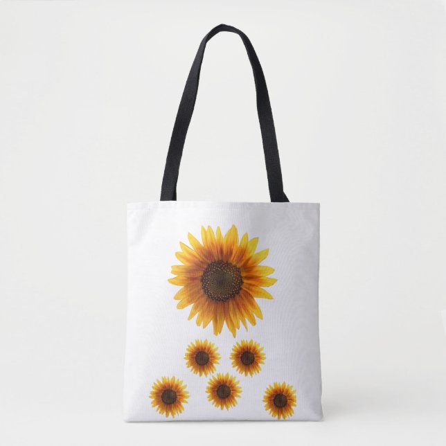 girasoles de la bolsa de tote (Anverso)