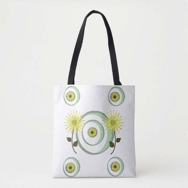 girasoles de la bolsa de tote (Anverso)