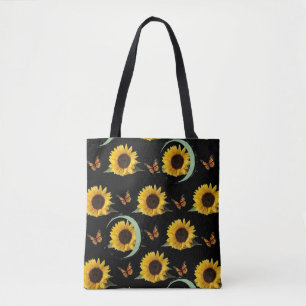girasoles de la bolsa de tote