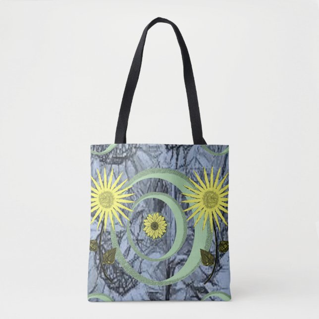 girasoles de la bolsa de tote (Anverso)