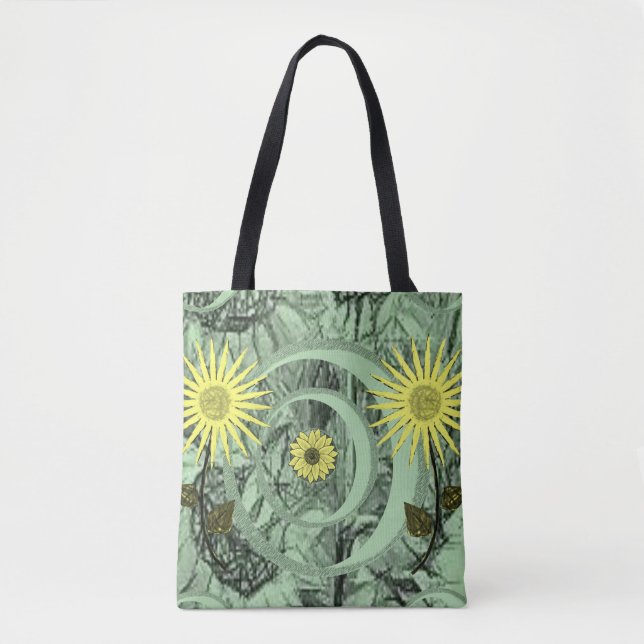 girasoles de la bolsa de tote (Anverso)