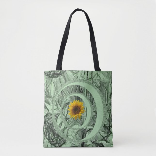 girasoles de la bolsa de tote (Anverso)