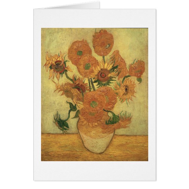 Girasoles de Vincent van Gogh el |, 1889 (Frente)