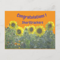 Girasoles Felicitaciones Texto Tarjeta Postal Pers