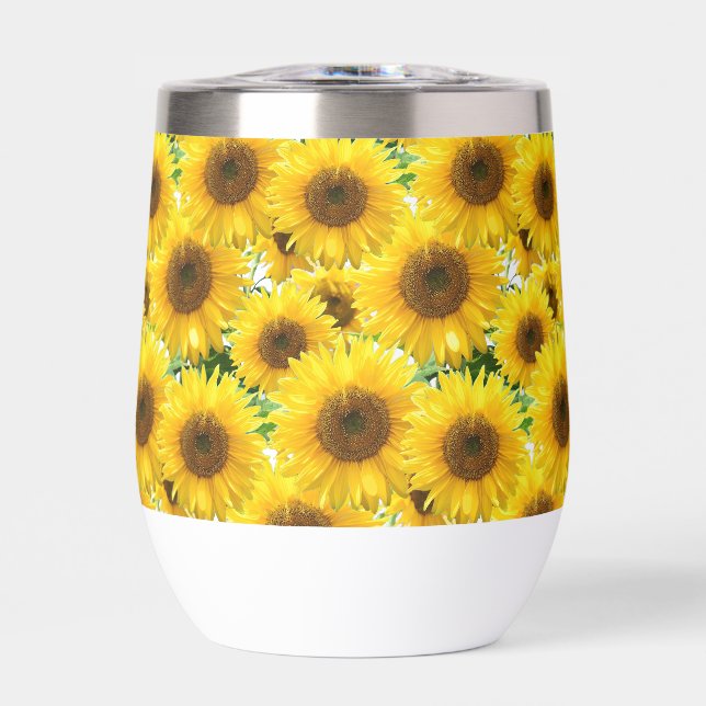 Girasoles floreciendo (Frente)