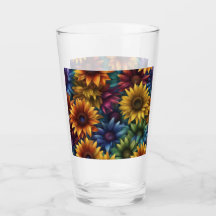 Girasoles multicolor #4