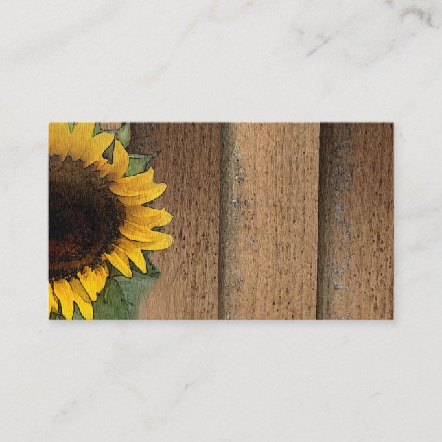 Girasoles, pintura, planta, Reiki, tarjetas de vis (Anverso)