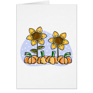 Girasoles y Calabazas