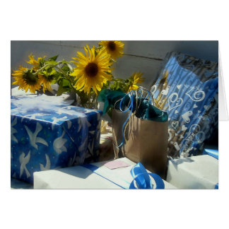 girasoles y regalos