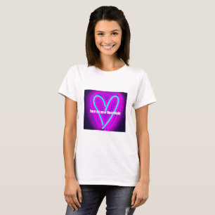 "Gire camiseta de su heartlight"