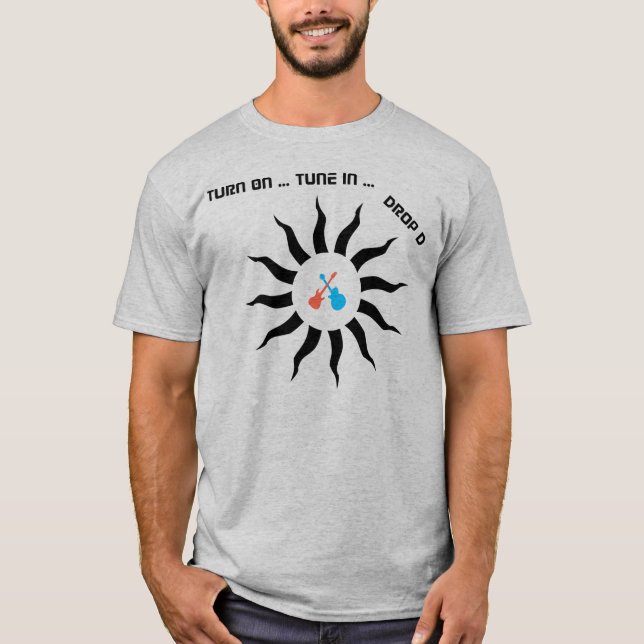 Gire - tono adentro - la camiseta de la guitarra (Anverso)