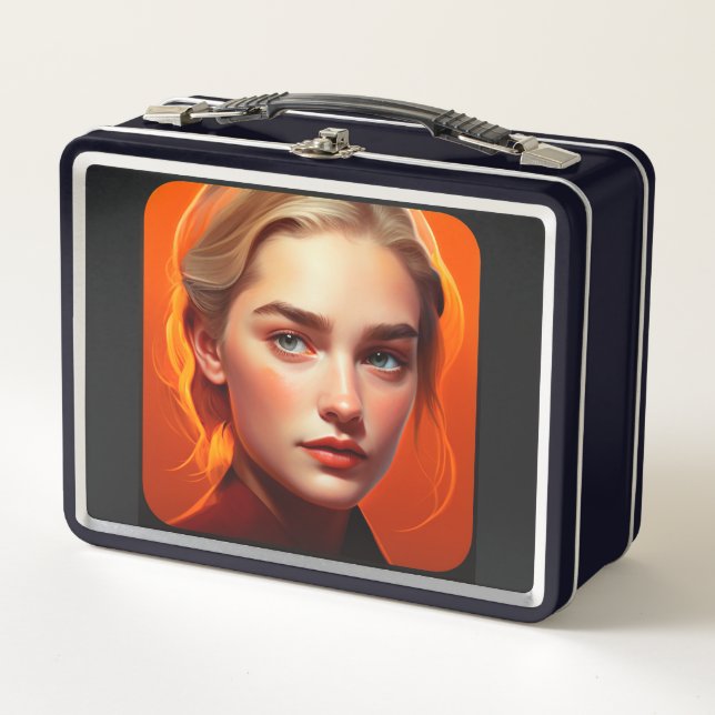 Girl with blue eyes (Anverso)