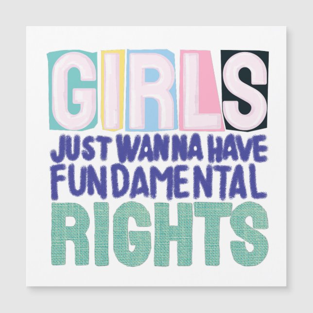 Girls And Fundamental Rights (Anverso)