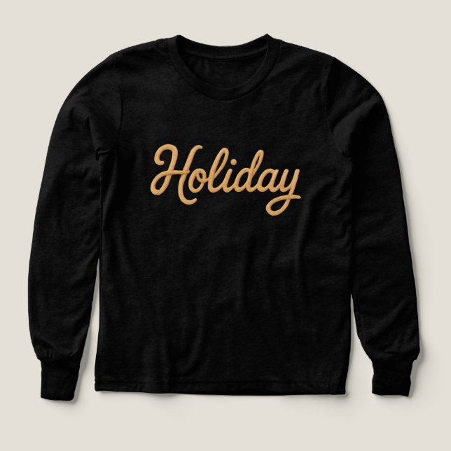 Girls Bella+Canvas Tri-blend Long Sleeve Shirt, So (Diseño frontal)