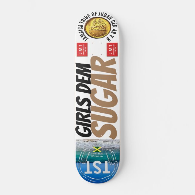 GIRLS DEM SUGAR SKATEBOARDS /JMT SKATEBOARDS (Anverso)