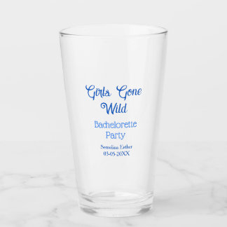girls gone wild bachelorette party blue name retro
