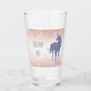 Girly Glam Rubor Pink Purple Unicorn Purpurina