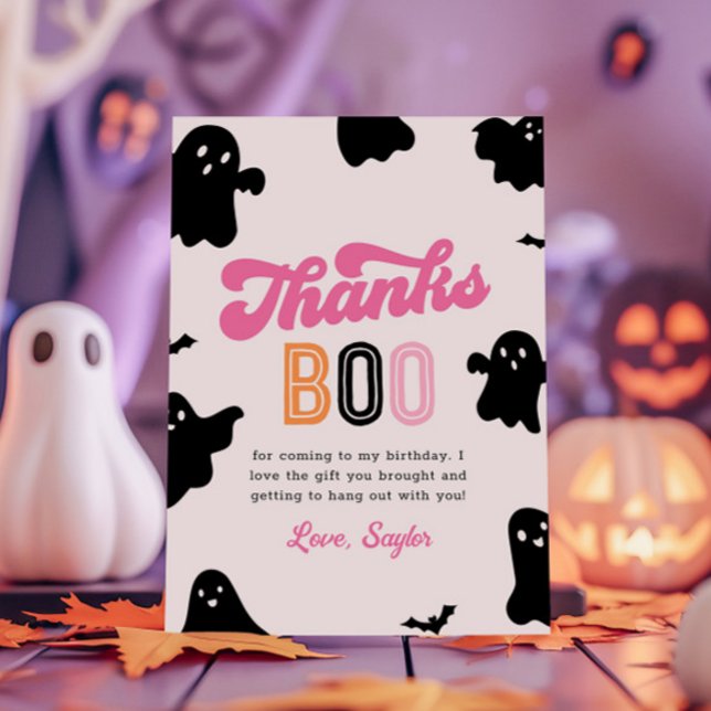 Girly Halloween - Tarjeta de agradecimiento (Subido por el creador)