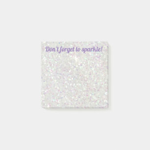 Girly Purpurina Sparkle Post lo nota
