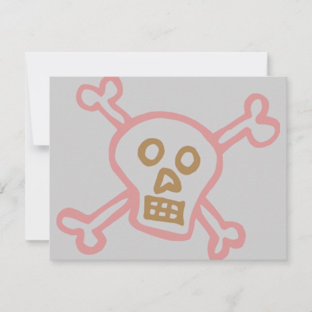 GIRLY SKULL Y CROSSBONES (Anverso)