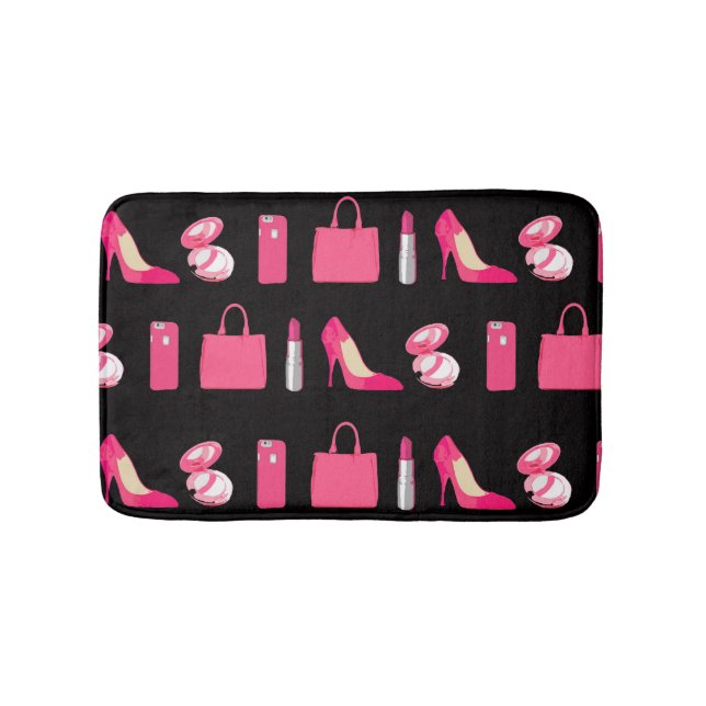 Girly things alfombra de baño (Anverso)