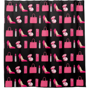 Girly things cortina de ducha personalizado